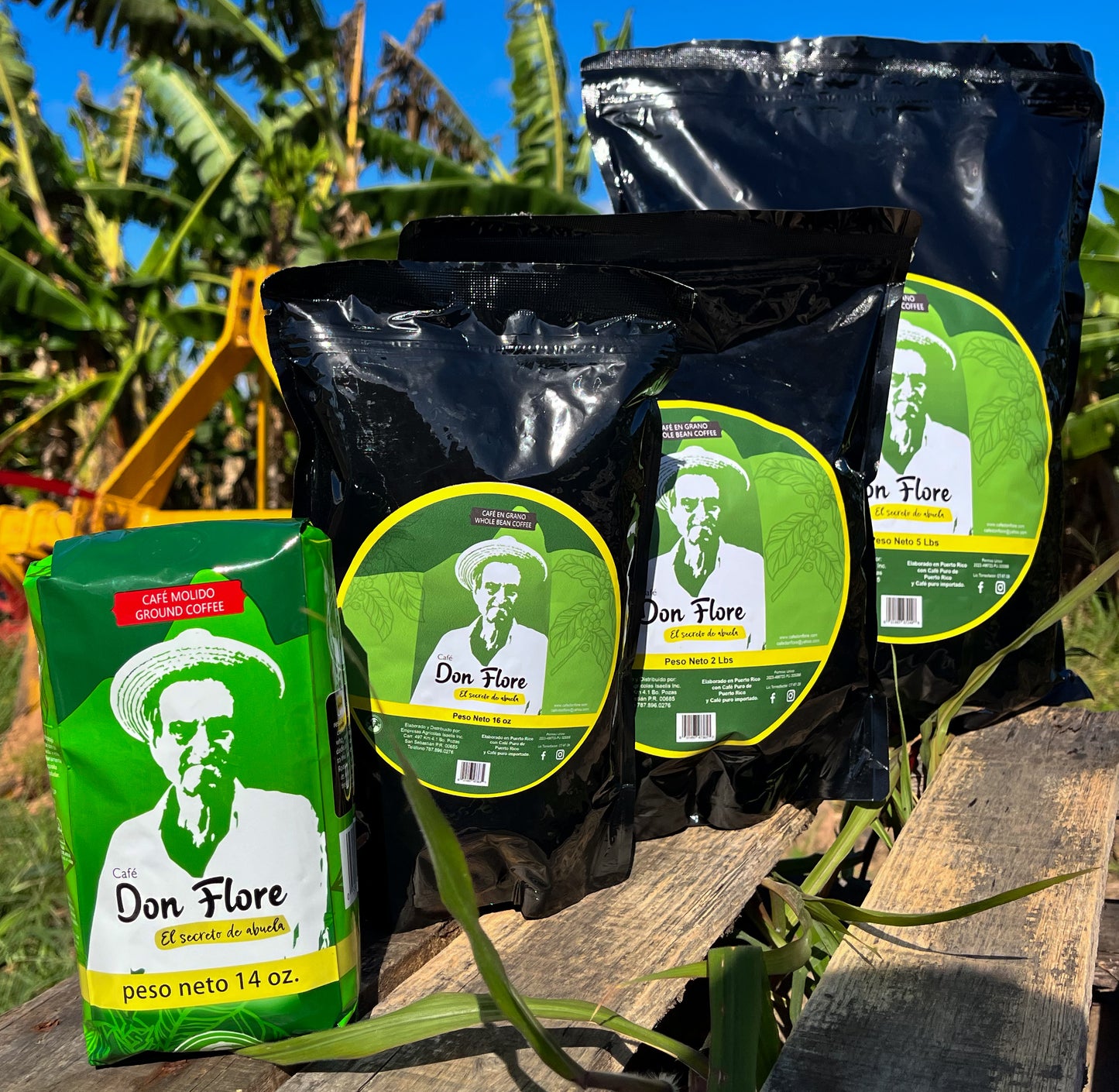 Café Don Flore- 100% Arábica en Grano (5 Lbs)