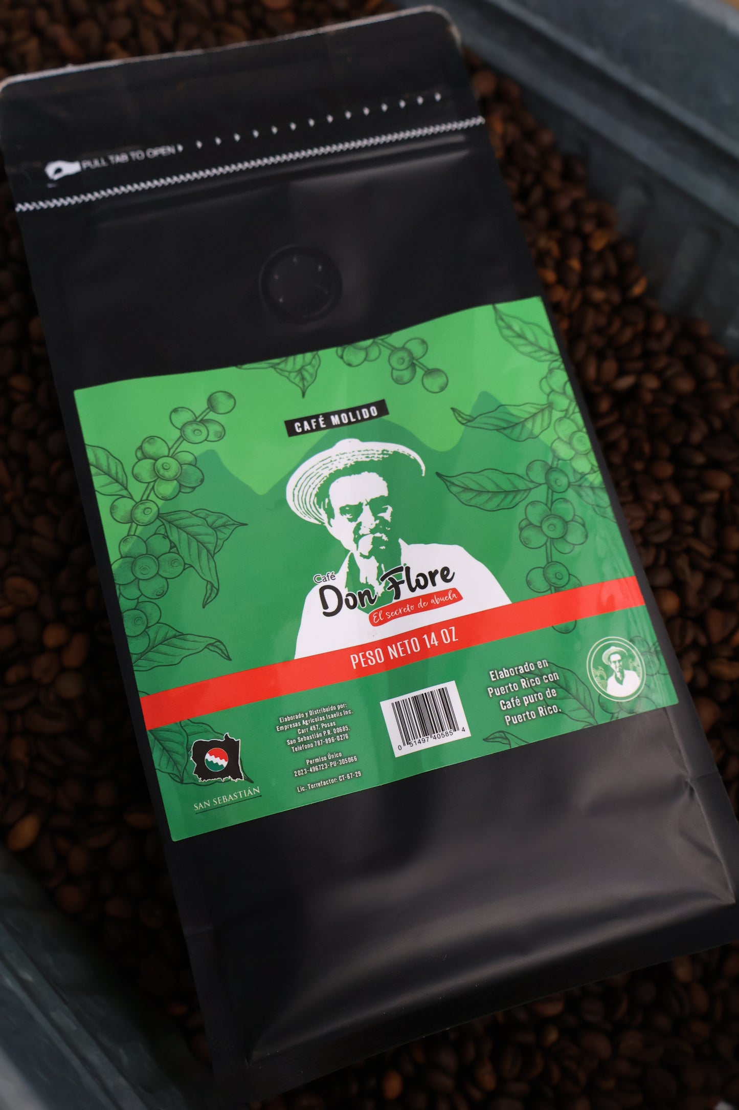 2 Bolsas de Café Molido 14 ozs